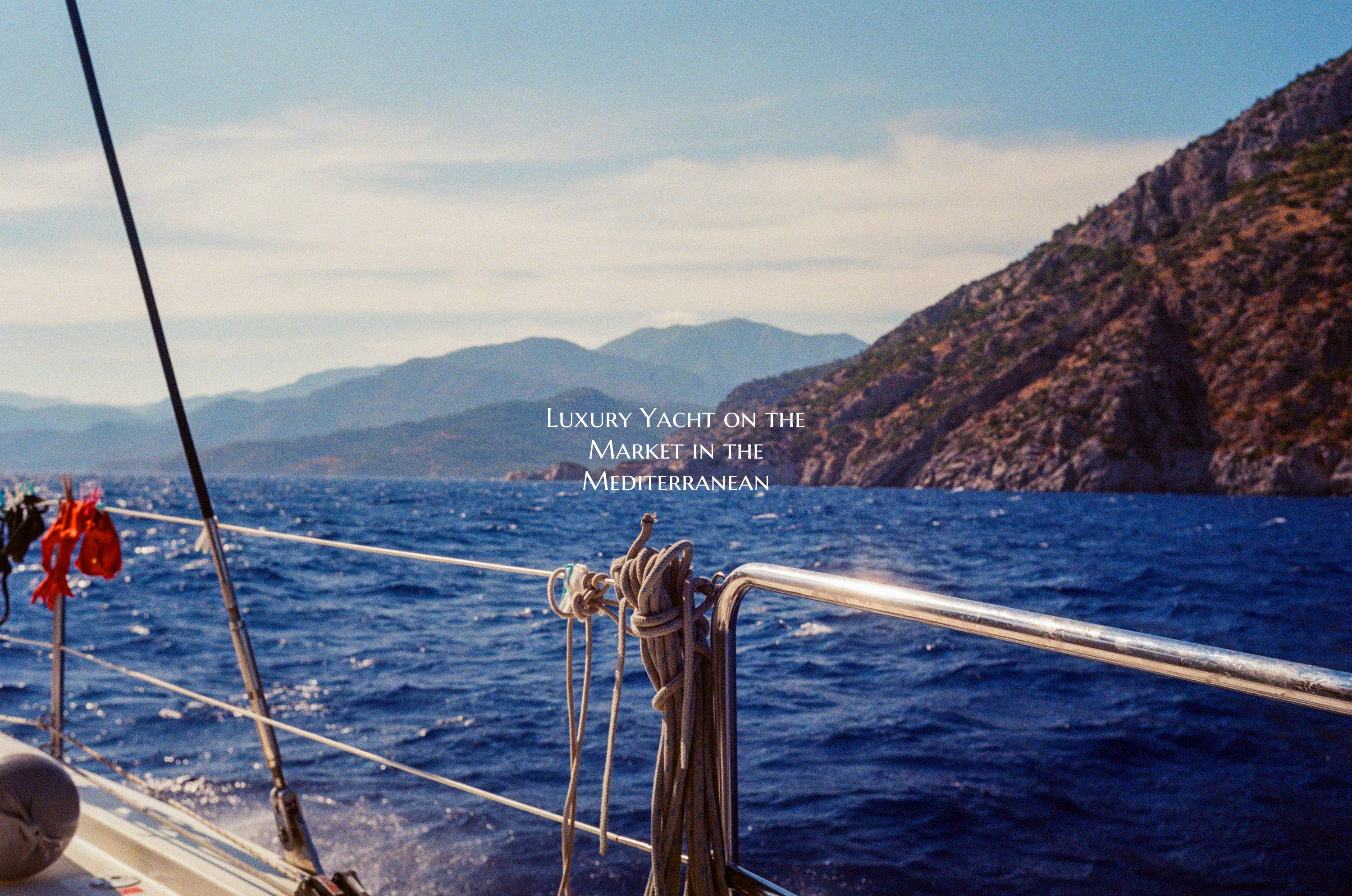 Luxury Yacht on the Market in the Mediterranean
